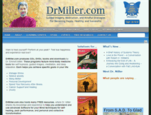 Tablet Screenshot of drmiller.com